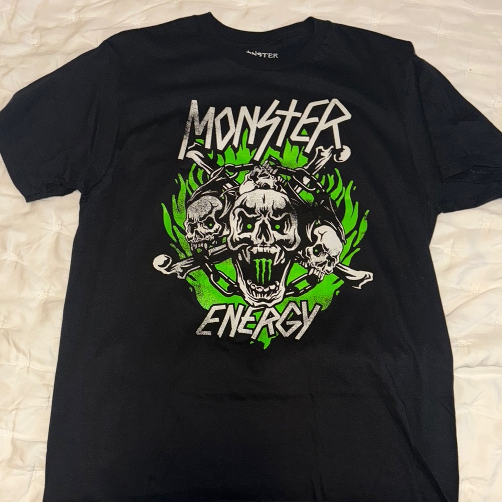 Black monster energy Graphic T-Shirt